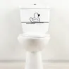 Stick3D - 🚽🦆 Sticker WC "Canard" – Vinyle Permanent 🛁✨
