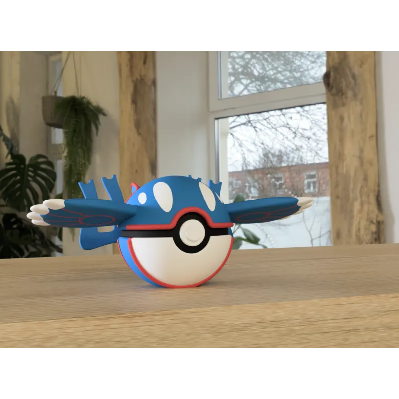 Stick3D - 💧 Pokéball Kryogre – Reproduction 3D 💧