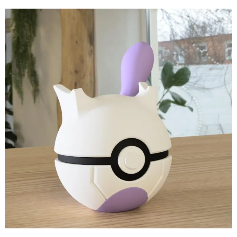 Stick3D - 🧠 Pokéball Mewtwo – Reproduction 3D 🧠