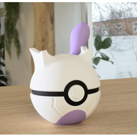 Stick3D - 🧠 Pokéball Mewtwo – Reproduction 3D 🧠