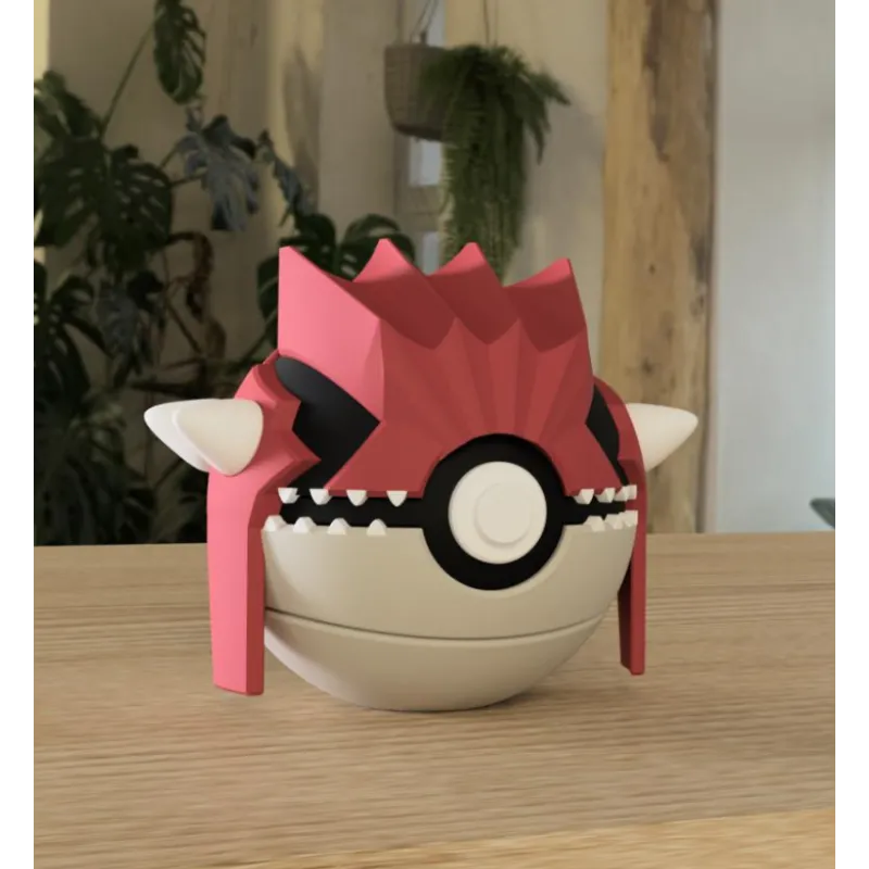Stick3D - 🌋 Pokéball Groudon – Reproduction 3D 🌋