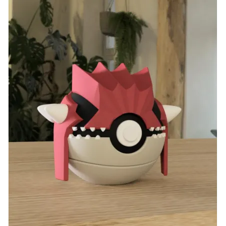 Stick3D - 🌋 Pokéball Groudon – Reproduction 3D 🌋