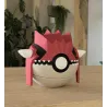 Stick3D - 🌋 Pokéball Groudon – Reproduction 3D 🌋