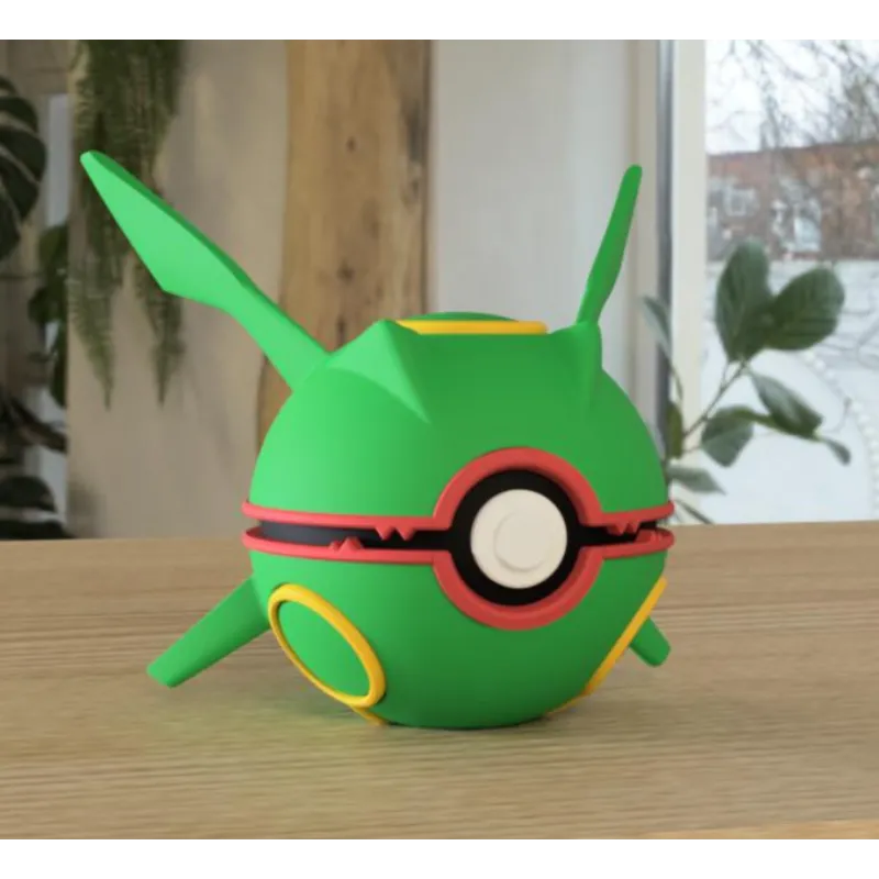 Stick3D - 🌌 Pokéball Rayquaza – Reproduction 3D 🌌