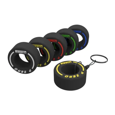 Stick3D - 🏁 Porte-clé – Pneu de F1 | Gamme Complète Pirelli 🏁