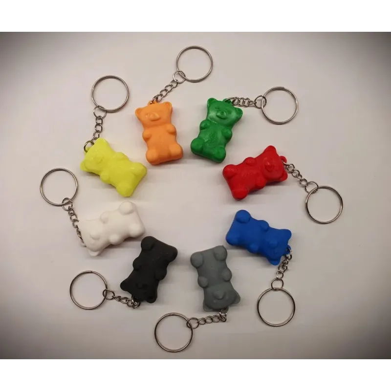 Stick3D - 🧸 Porte-clé Ourson Haribo – La gourmandise à emporter partout ! 🍬