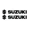 Stick3D -🏍️🔵 Lot de 4 Stickers "Suzuki" – Vinyle Permanent 🛡️