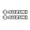 🏍️🔵 Lot de 4 Stickers "Suzuki" – Vinyle Permanent 🛡️