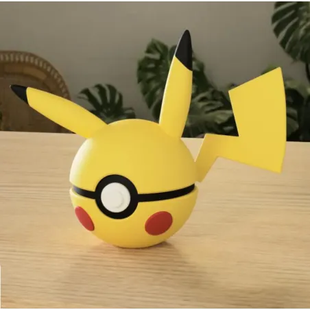 Stick3D - ⚡ Pokéball Pikachu – Reproduction 3D ⚡