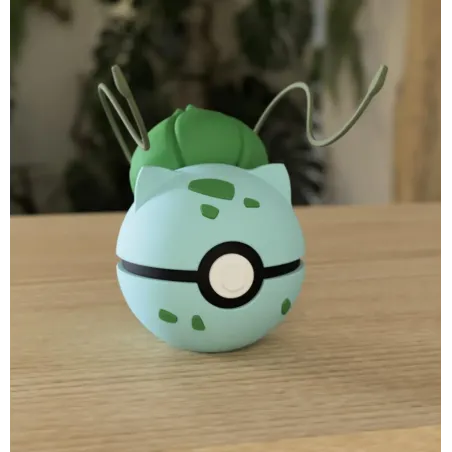 Stick3D - 🌱 Pokéball Bulbizarre - Reproduction 3D 🌱