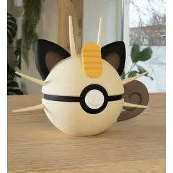 Stick3D - 💰 Pokéball Miaouss – Reproduction 3D 💰