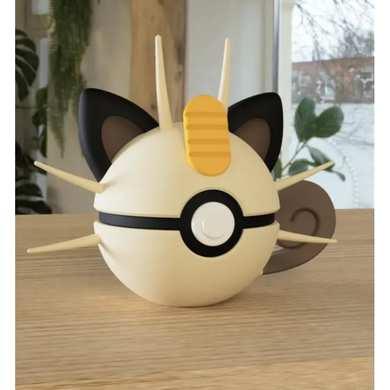 Stick3D - 💰 Pokéball Miaouss – Reproduction 3D 💰