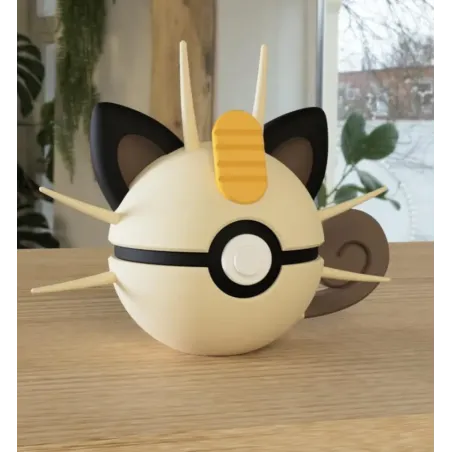 Stick3D - 💰 Pokéball Miaouss – Reproduction 3D 💰