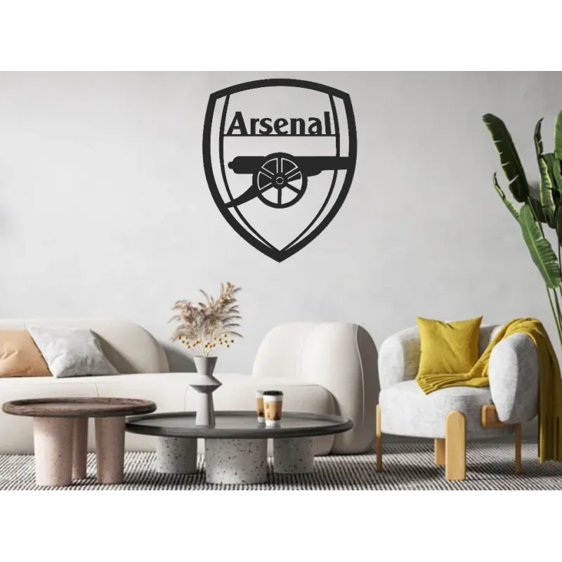 Stick3D - 🔴 Cadre Logo Arsenal  – Reproduction 3D ⚽