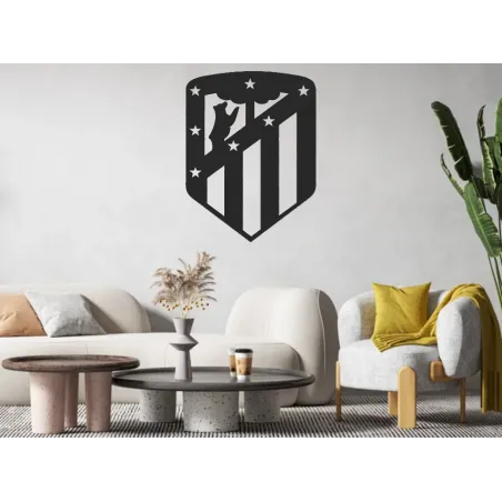 Stick3D - 🔴 Cadre Logo Atlético de Madrid – Reproduction 3D ⚽