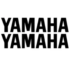 Stick3D - 🏍️ LogoYamaha 2 – Vinyle Permanent Haute Résistance 🏍️